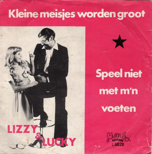 Lizzy & Lucky - Kleine meisjes worden groot (1997), Cd's en Dvd's, Vinyl Singles, Gebruikt, Single, Nederlandstalig, 7 inch, Ophalen of Verzenden