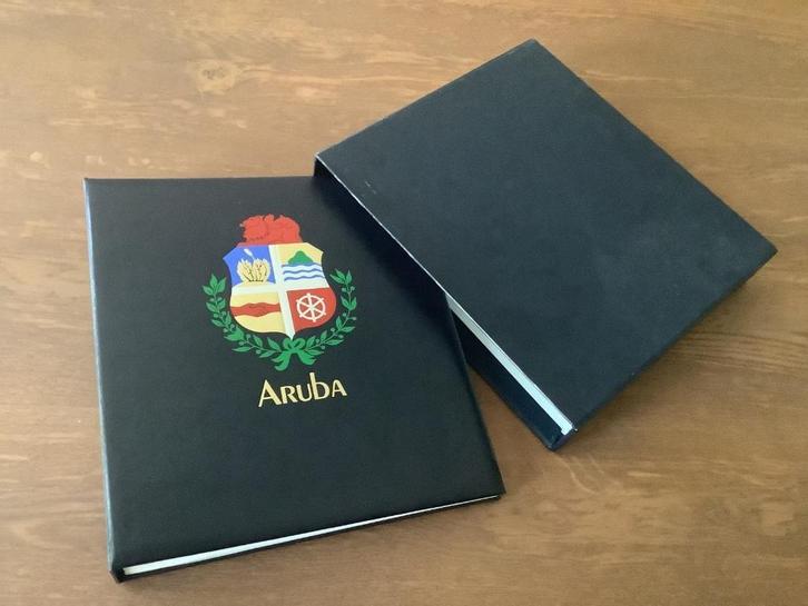 Aruba postfris 1 t/m 361 in Davo de luxe met cassette, Postzegels en Munten, Postzegels | Nederlandse Antillen en Aruba, Postfris