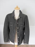 Jasje/jack 42, jeans, vergrijsd blauw, z.g.a.n., Girbaud, Blauw, Maat 42/44 (L), Ophalen of Verzenden, Zo goed als nieuw