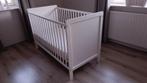 Ledikantje wit met matras en toebehoren, Ophalen, Gebruikt, Ledikant