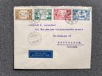 Brief met Ned.Indie NVPH 172-175 (lees!), Postzegels en Munten, Brieven en Enveloppen | Nederland, Brief, Verzenden