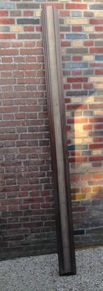 Plank, balkje met brede gleuf in midden, hardhout, Tuin en Terras, Ophalen, Gebruikt, 180 tot 250 cm, Balken