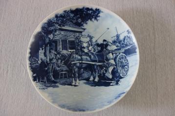 Wandbord Hulde Delfts blauw beschikbaar voor biedingen