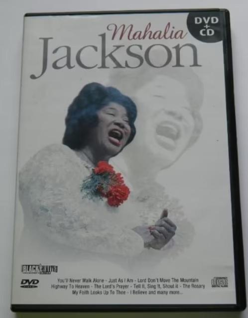 DVD + CD Mahalia Jackson , MFDVD003, Cd's en Dvd's, Cd's | Religie en Gospel, Gospel, Boxset, Ophalen of Verzenden