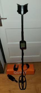 Quest x10 metaaldetector met pinpointer te koop, Ophalen of Verzenden, Zo goed als nieuw