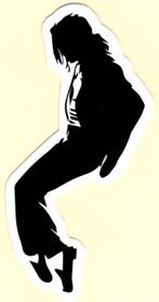 Michael Jackson sticker #1, Ophalen of Verzenden, Nieuw, Foto of Kaart