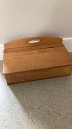 Brocante houten kist voor schoenpoets of andere spullen, Minder dan 50 cm, Minder dan 50 cm, Gebruikt, Ophalen of Verzenden