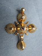 Vlaams kruisje met roos diamanten - 18e eeuw - bodemvondst, Sieraden, Tassen en Uiterlijk, Antieke sieraden, Ophalen of Verzenden