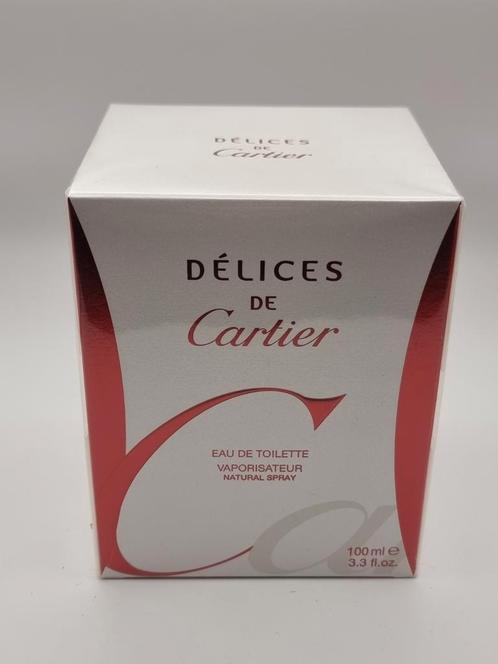 Vintage Délices De Cartier - Eau De Toilette 100ML, Sieraden, Tassen en Uiterlijk, Uiterlijk | Parfum, Ophalen of Verzenden
