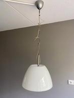 witte IKEA hanglamp, Huis en Inrichting, Lampen | Hanglampen, Ophalen, Gebruikt, 50 tot 75 cm, Glas