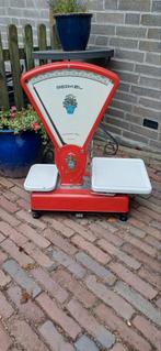 Te koop Prachtige rode Berkel weegschaal, Ophalen, Zo goed als nieuw