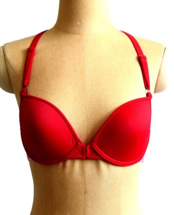 Nieuwe Marlies Dekkers bikinitop, rood/roze, Mt. 70 C beschikbaar voor biedingen