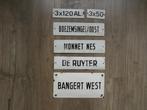 Oud emaille bord 6 x, Antiek en Kunst, Antiek | Emaille, Ophalen of Verzenden
