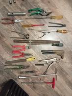 Partij oude degelijke handgereedschappen, Ophalen of Verzenden