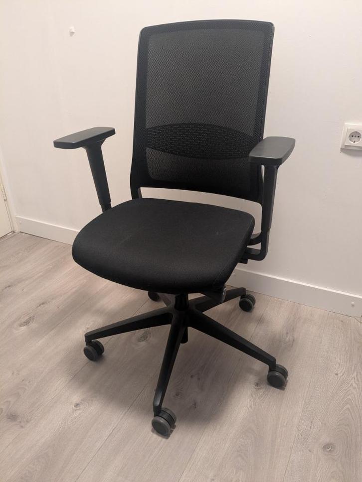 Gispen Zinn Smart Bureaustoel, Huis en Inrichting, Bureaustoelen, Zo goed als nieuw, Bureaustoel, Zwart, Ergonomisch, Ophalen