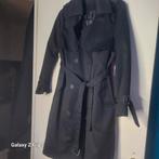 Zwarte Dames Trenchcoat ~ Nieuw, Maat 38/40 (M), Uwantisell, Verzenden, Zwart