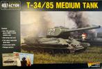 Coelianmodels, Bolt Action 40201, T 34-85, 1/56 € 22,99, Hobby en Vrije tijd, Overige merken, Tank, 1:32 tot 1:50, Nieuw