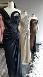 Galajurken met metallic stofje nieuw, Kleding | Dames, Gelegenheidskleding, Maat 38/40 (M), Overige typen, Blauw, Ophalen of Verzenden