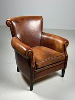 Fauteuil schapenleer klassiek, Huis en Inrichting, Fauteuils, Ophalen, Gebruikt, 75 tot 100 cm