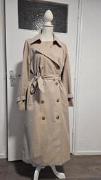 H&M Trenchcoat - Double Breasted - Maat S, H&M, Beige, Ophalen of Verzenden, Zo goed als nieuw