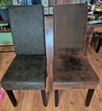Zo goed als nieuwe eetkamerstoelen 8 stuks, Huis en Inrichting, Stoelen, Ophalen of Verzenden, Zo goed als nieuw, Bruin