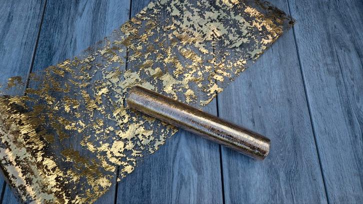 Gouden Tafellopers - Bruiloft Decoratie, Huis en Inrichting, Tafelkleden, Nieuw, Rechthoek, Binnen, Buiten, Ophalen of Verzenden
