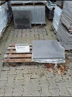 Midden grijze terrastegels - 60x60x3cm - €32,95 p/m², Ophalen of Verzenden, Zo goed als nieuw, Beton, Klinkers