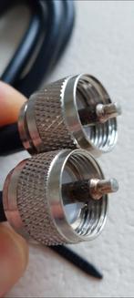 Tussen kabel PL259-Male - PL259-Male, Ophalen of Verzenden, Zo goed als nieuw, Radio