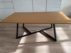 Houtlook industrieel salon tafel te koop 120x60!, Huis en Inrichting, Tafels | Eettafels, 100 tot 150 cm, Zo goed als nieuw, Rechthoekig