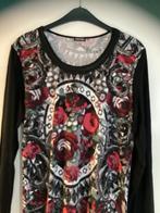 Gerry Weber, rozen shirt, mt 42 , viscose, Ophalen of Verzenden, Zo goed als nieuw, Maat 42/44 (L), Korte mouw