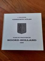 Gemeente Atlas Noord-Holland 1869 - J. Kuyper, Gelezen, J. Kuyper, Overige atlassen, Ophalen of Verzenden