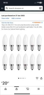 Led lamp bulbs decorative, Verzenden, Zo goed als nieuw