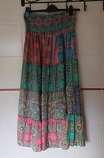 Elegante fleurige bohemian maxi DAMESROK - one size., Overige kleuren, Valdior, Maat 42/44 (L), Ophalen of Verzenden
