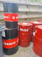 Olievaten texaco en Mobil, Tuin en Terras, Ophalen, Gebruikt