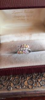 Vintage ring Swarovski kristal gemerkt, Sieraden, Tassen en Uiterlijk, Antieke sieraden, Ophalen of Verzenden, Ring