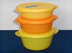 Tupperware CrystalWave Rond (3) Set Small, Ophalen of Verzenden, Nieuw, Overige typen