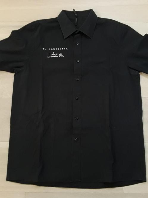 Ed Kowalczyk European Tour Workerhemd, Kleding | Heren, Overhemden, Zo goed als nieuw, Halswijdte 43/44 (XL), Zwart, Verzenden