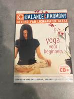 Yoga voor Beginners - Balance & Harmony CD, Ophalen of Verzenden, Nieuw in verpakking, Cursus of Instructie