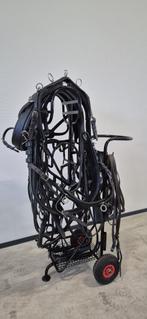Ideal 2span LeatherTech mentuig Full, Dieren en Toebehoren, Paarden en Pony's | Hoofdstellen en Tuigage, Webshop@voskamphall.nl