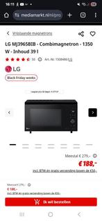 Combi magnetron, Witgoed en Apparatuur, Ovens, Ophalen, Zo goed als nieuw, Minder dan 45 cm