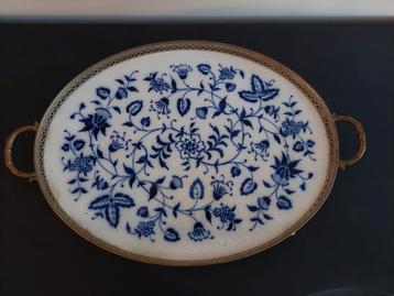 Dienblad 40 cm met stenen blad  beschikbaar voor biedingen