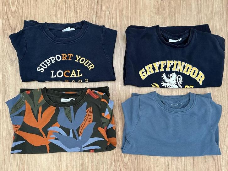 4 mooie jongens sweaters, Maat 116, €2,50 per stuk, Zgan!, Kinderen en Baby's, Kinderkleding | Maat 116, Zo goed als nieuw, Jongen of Meisje