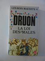 Druon - Ler rois maudits 4 - La loi des males, Ophalen of Verzenden, Gelezen
