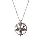 Baphomet ketting (satan duivel ster ritueel pentagram), Verzenden, Nieuw