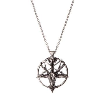Baphomet ketting (satan duivel ster ritueel pentagram) beschikbaar voor biedingen