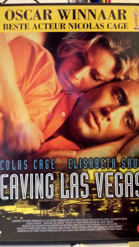 leaving las vegas ( nicolas cage en elisabeth shue ), Cd's en Dvd's, Dvd's | Overige Dvd's, Zo goed als nieuw, Alle leeftijden