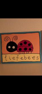 Babette Harms schilderij 'liefebees', Ophalen of Verzenden