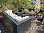 Loungeset wicker, Tuin en Terras, Wicker, Bank, Gebruikt, Ophalen of Verzenden