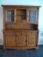 Geloogd grenen buffetkast, tafel, tv kast en salontafel., Ophalen