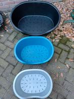 3 x kunststof hondenmand van Perla, Ophalen of Verzenden, Gebruikt, Overige